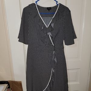 Who what wear frilly dress